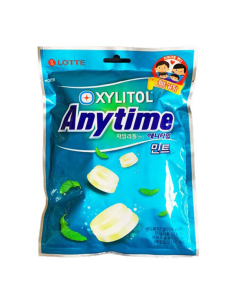 BONBON MENTHE XYLITOL LOTTE 92G