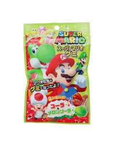 BONBON GUMMY COLA MELONSODA NOBEL MARIO 50G