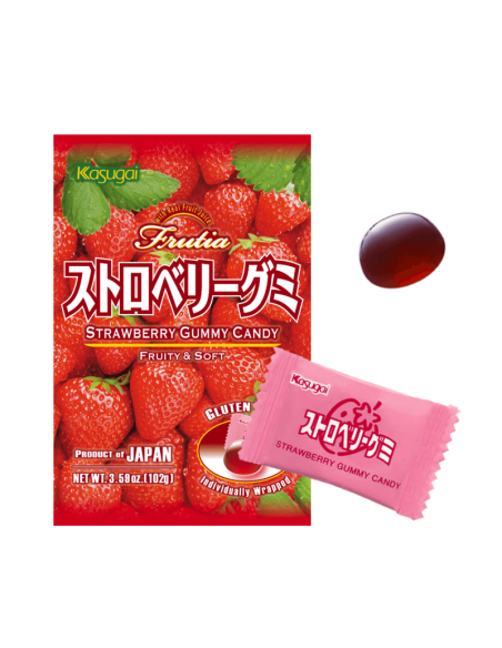 BONBON GUMMY FRAISE JP 107G