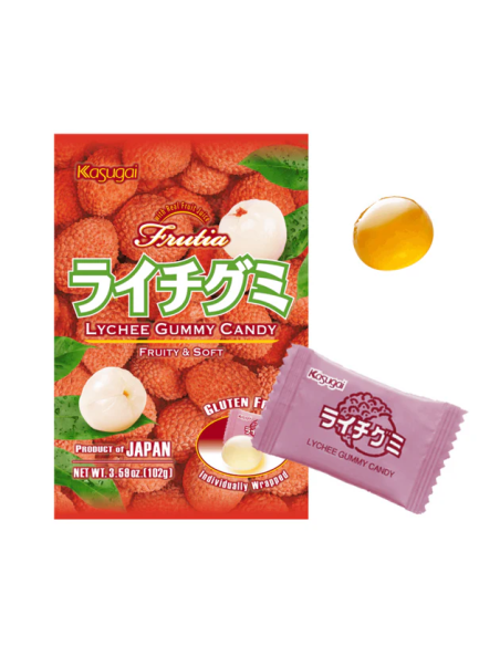 BONBON GUMMY LITCHI KASUGAI 102G