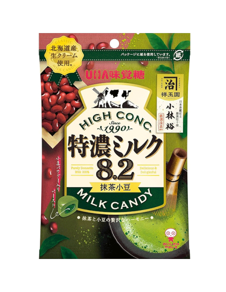 BONBON MATCHA HARICOT ROUGE UHA 70G
