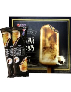 GLACE AU THE NOIR AC PERLE TAPIOCA TF IMEI 87,5G*4P/BOITE