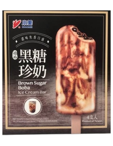 GLACE SUCRE BRUN AC PERLE TAPIOCA TF IMEI 80G*4P*6/CT