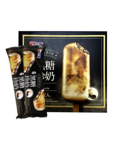 GLACE SUCRE BRUN AC PERLE TAPIOCA TF IMEI 80G*4P/BOITE