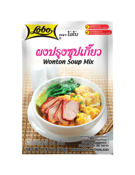 ASSAISON SOUPE WONTON LOBO 40G