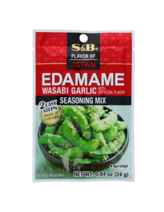 ASSAISONNEMENT EDAMAME WASABI AIL S et B 24G