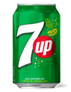 7UP CANETTE 33CL