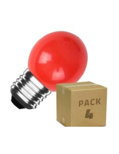 AMPOULES ROUGES 2PC 7W E12
