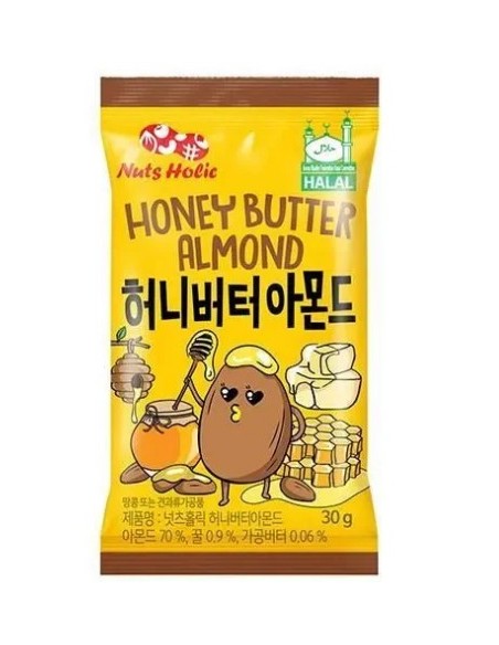 AMANDE BEURRE MIEL NUTS HOLIC KOREA 180G