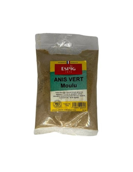ANIS VERT MOULU ESPIG 100G