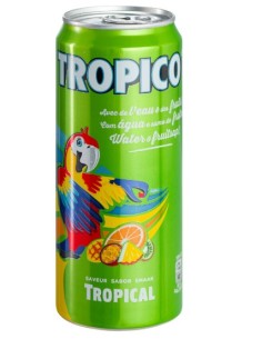 BOISSON TROPICO SMAAK TROPICAL CANETTE  33CL