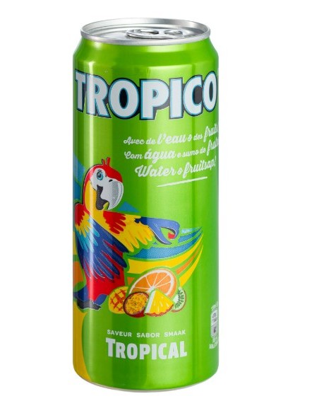 BOISSON TROPICO SMAAK TROPICAL CANETTE  33CL