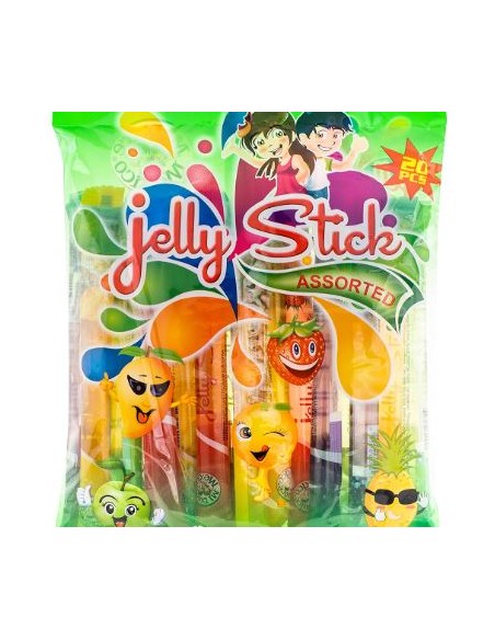 ASSORTIMENT DE GELEE EN STICK TXMM 20G*20/SAC