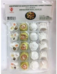 ASSORTIMENT DIM SUM VAPEUR COQ 500G*20/CT