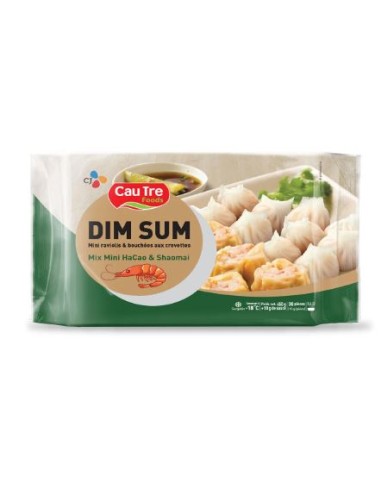 ASSORTIMENT VAPEUR DIM SUM CAU TRE 30P*15/CT