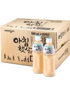BOISSON RIZ NON-ALCOOL KOREA WOONGJIN 500ML*20/CT