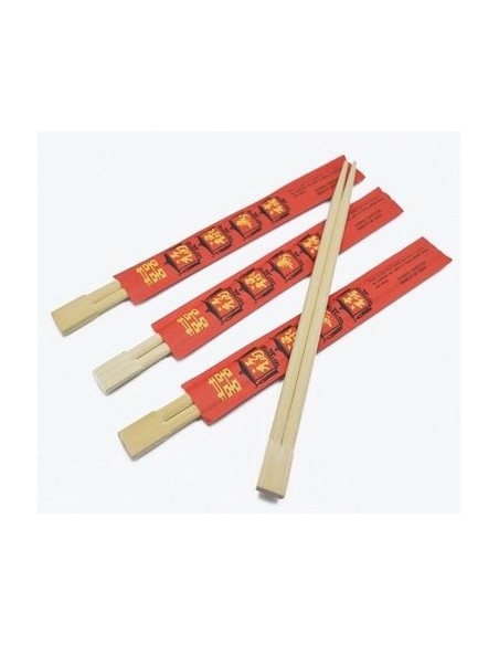 BAGUETTE BAMBOU JETAB.23 ROUGE 100P*10/CT