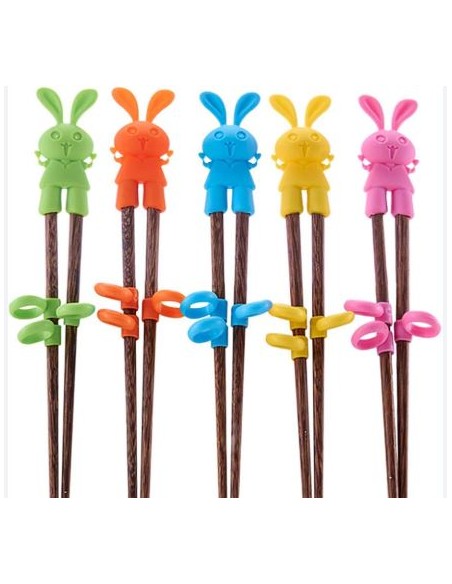 BAGUETTE BOIS AVEC EMBOUT APPRENTISSAGE JP 1 PAIRE