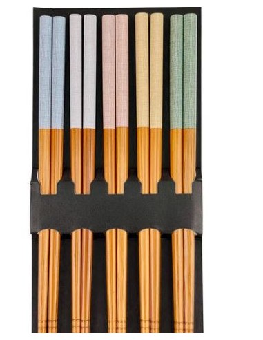 BAGUETTE BOIS JP TIANHUSHAN 5 PAIRE