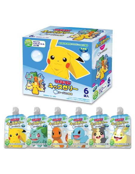 GELEE YAOURT POKEMON TAISHO 125G*6/PACK