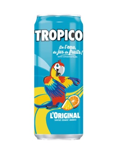 BOISSON TROPICO ORIGINAL CANETTE 33CL