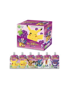 GELEE RAISIN POKEMON TAISHO 125G*6/PACK