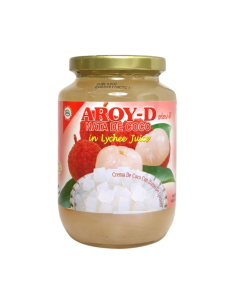 GELEE NOIX COCO LITCHI AROY D 450G*24/CT