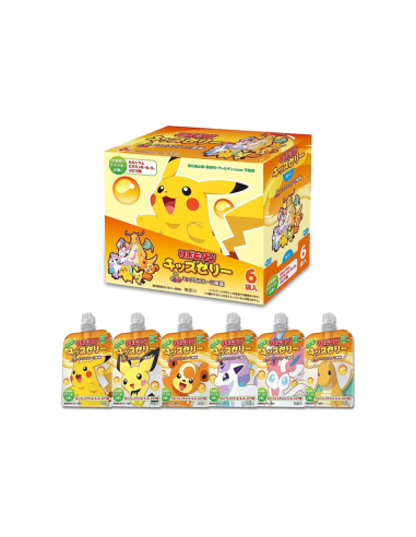GELEE MULTI FRUIT POKEMON TAISHO 125G*6/PACK