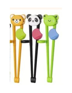 BAGUETTE EMBOUT ANIMAL  POUR ENFANT 1 PAIRE