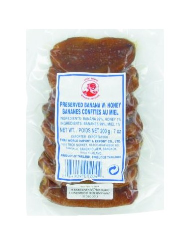BANANE CONFIT MIEL COQ 200G*50/CT