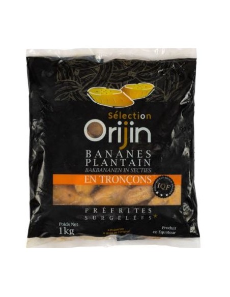BANANE PLANTAIN EN RONDELLE SURG ORIJIN 1KG