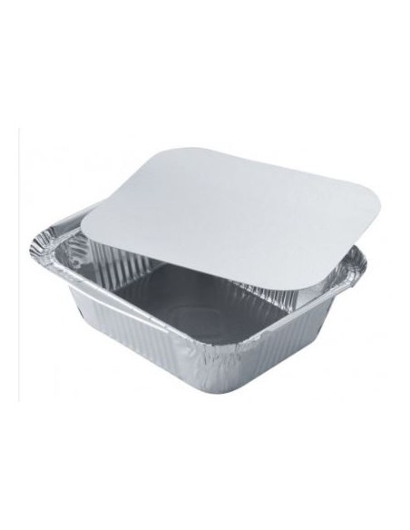 BARQUETTE ALU 1PORTION R1-28L 450ML 100PX10 OU 125PX8 1000P/CT