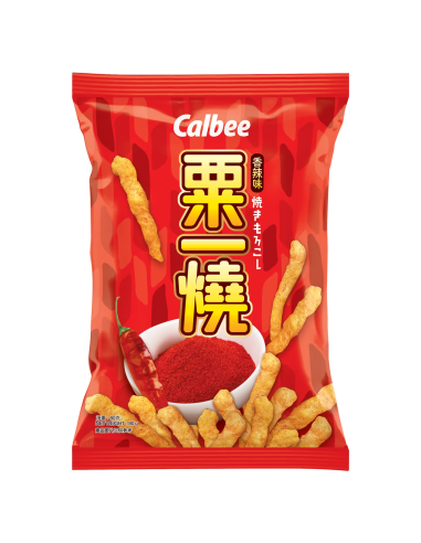 CHIPS GRILL A CORN EPICE CALBEE 80G