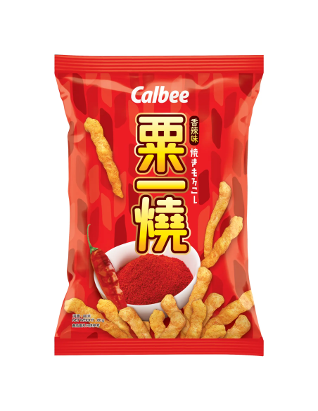 CHIPS GRILL A CORN EPICE CALBEE 80G