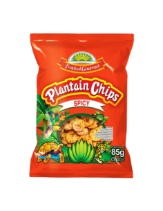 CHIPS BANANE PLANTAIN EPICE T.GOURMET 85G