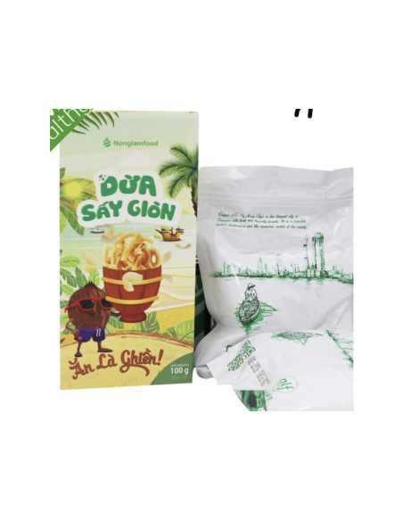 CHIPS COCO GRILLE NONGLAMFOOD 100G