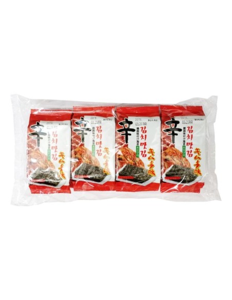 CHIPS ALGUE KIMCHI KWANGCHEON 4G*8/PACK