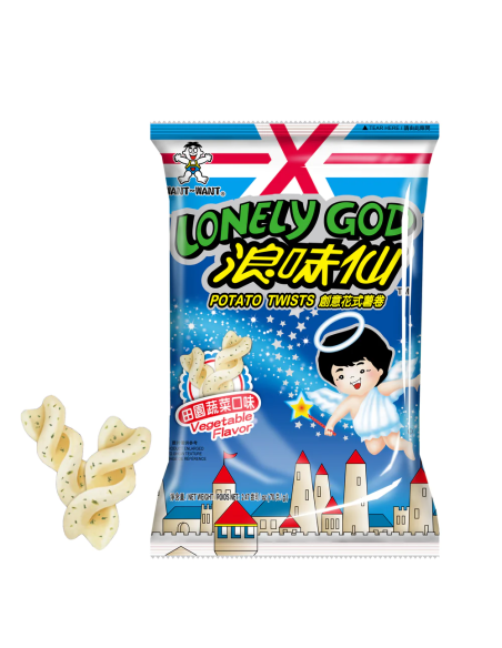 CHIPS POTATO TWIST LONELY GOD 42G