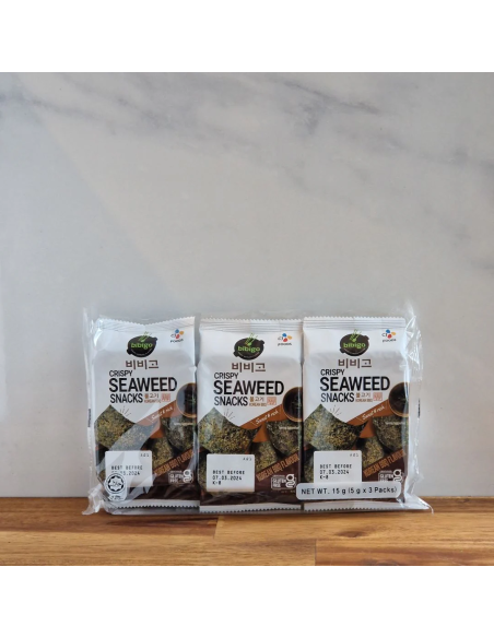 CHIPS ALGUE BBQ BIBIGO 5G*3/SACHET