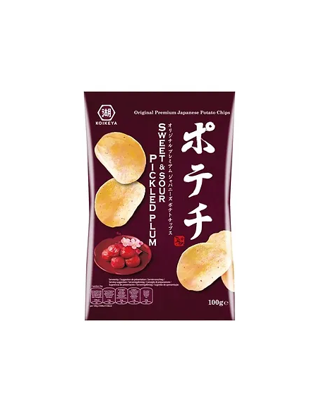 CHIPS GOUT PRUNE KOIKEYA 100G