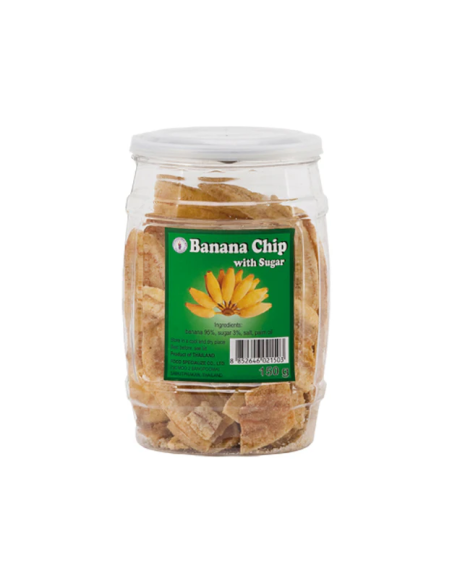 CHIPS BANANE SUCRE THAI DANCER 150G
