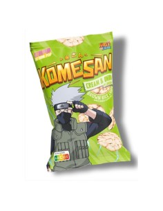 CHIPS RIZ BRUN CREME OIGNON KOMESAN NARUTO 60G