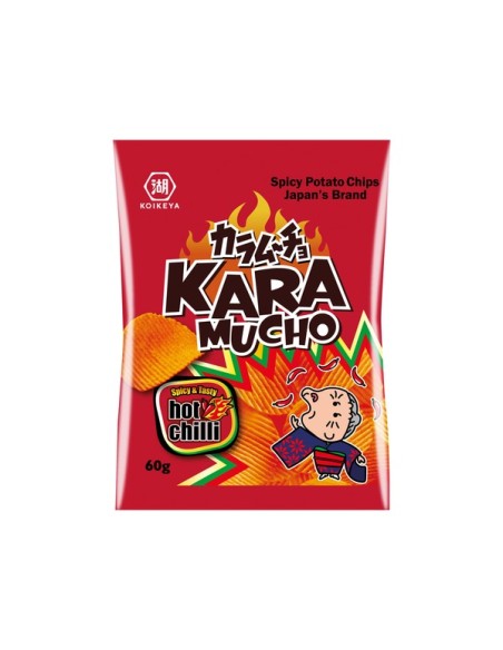 CHIPS ONDULE PIMENT FORT 60G