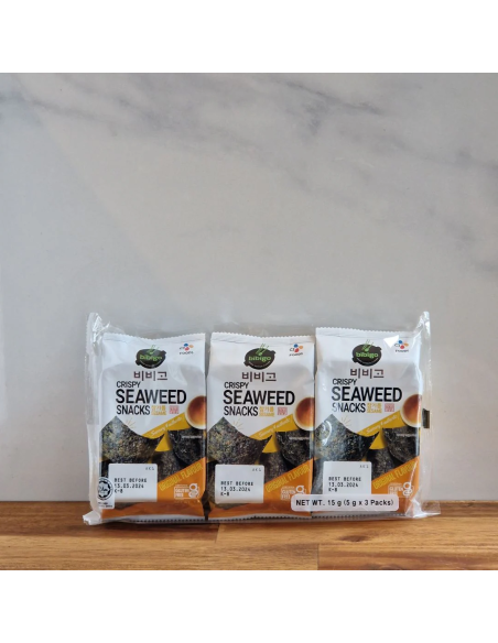 CHIPS ALGUE SESAME BIBIGO 5G*3/SACHET