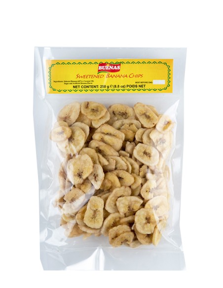 CHIPS BANANE BUENAS 250G*20/CT