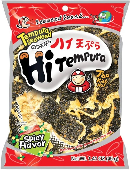 CHIPS ALGUE PANEE EPICEE TAOKAENOI 40G