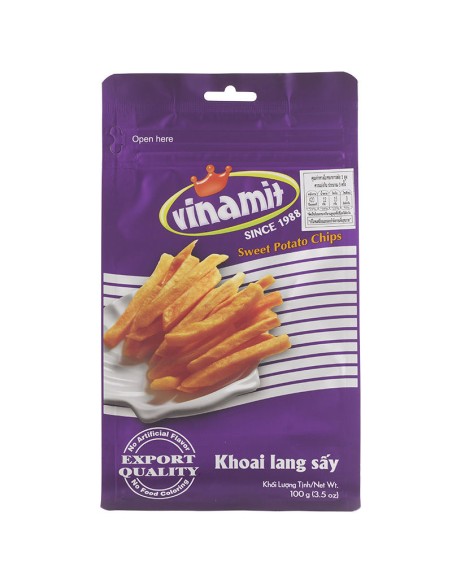 CHIPS PATATE DOUCE VINAMIT 100G