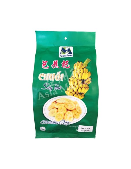 CHIPS BANANE VN FRUIT FOOD M.PHAT 250G*24/CT
