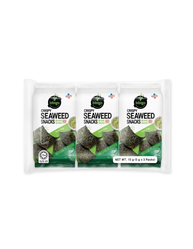 CHIPS ALGUE WASABI BIBIGO 5G*3/SACHET