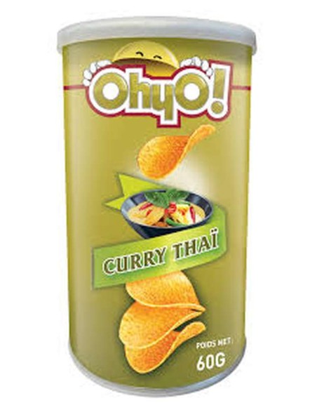 CHIPS CURRY THAI OHYO 60G
